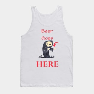 Grim needs a beer Tank Top